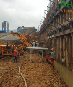 Thi công neo trong đất