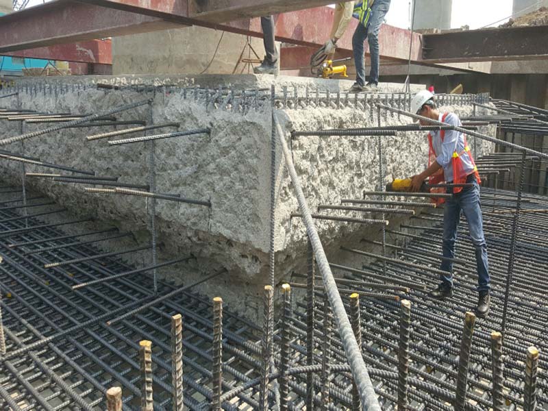 Quy Trình Khoan Cấy Thép vào Bê Tông