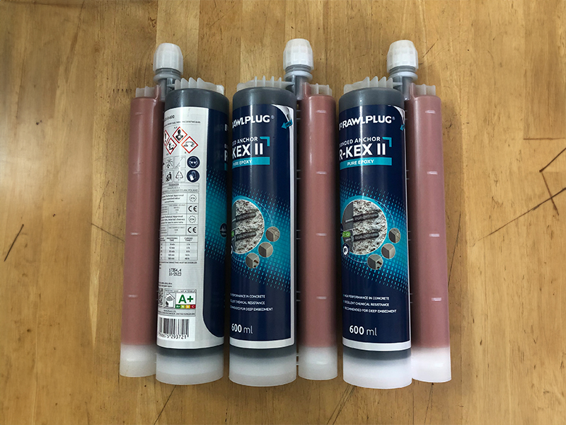 Sản phẩm Keo cấy thép R-KEX II 600