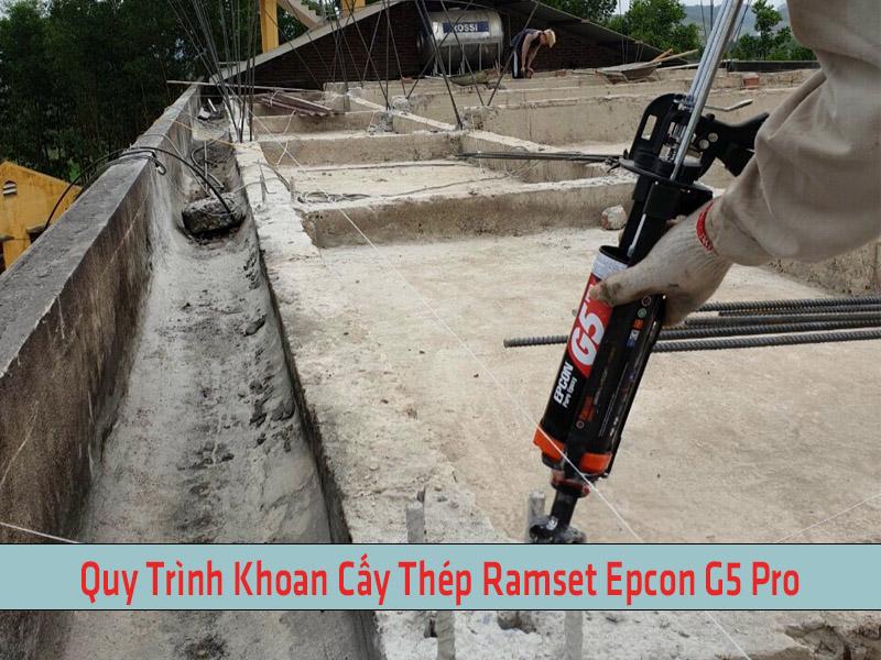 Bắn keo cấy thép Ramset Epcon G5 Pro